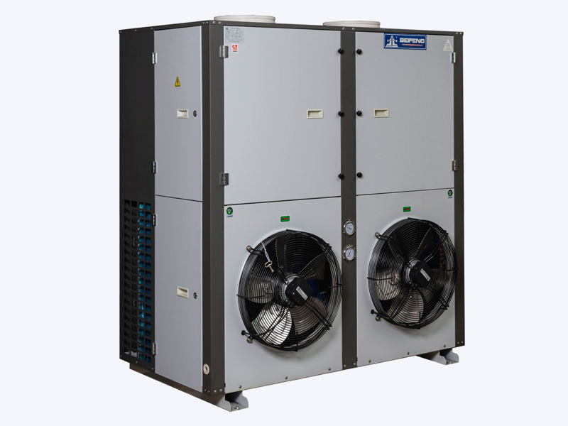 Intelligent cooling at heating integral machine